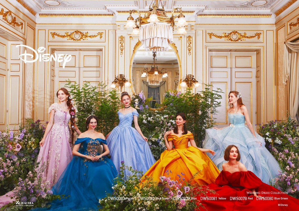 ディズニー好きの心をくすぐるウエディングドレス | BeBridal